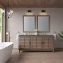 Whitewashed Walnut / Parisien Bleu - 3 Faucet Holes