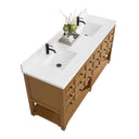 Amber Birch / White Zeus - 1 Faucet Hole
