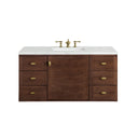 Mid-Century Walnut / Ethereal Noctis - 3 Faucet Holes
