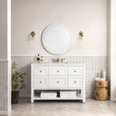 Bright White / White Zeus - 3 Faucet Holes
