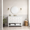 Bright White / White Zeus - 3 Faucet Holes