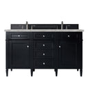 Black Onyx / Victorian Silver - 3 Faucet Holes
