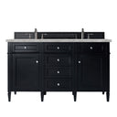 Black Onyx / Victorian Silver - 3 Faucet Holes