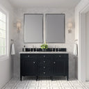 Black Onyx / Victorian Silver - 3 Faucet Holes