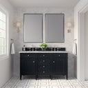 Black Onyx / Victorian Silver - 3 Faucet Holes