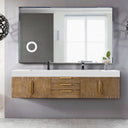 Latte Oak / Radiant Gold / Glossy White - 1 Faucet Hole