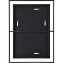 Renwil Gray 38" Tall Rectangle Wall Mirror - Yellow