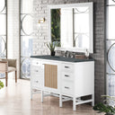 Glossy White / Parisien Bleu - 3 Faucet Holes
