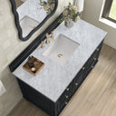 Black Onyx / Carrara White - 3 Faucet Holes
