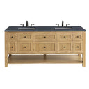 Light Natural Oak / Charcoal Soapstone - 3 Faucet Holes