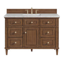 Mid-Century Walnut / Eternal Jasmine Pearl - 3 Faucet Holes
