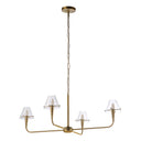 Renwil Maite 78" Height Ceiling Fixture - Plated Dark Antique Brushed Brass