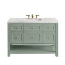 Smokey Celadon / Eternal Jasmine Pearl - 3 Faucet Holes