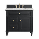 Black Onyx / Eternal Jasmine Pearl - 3 Faucet Holes