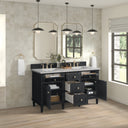 Black Onyx / Eternal Jasmine Pearl - 3 Faucet Holes