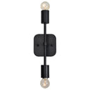 Renwil Albany I 13" Length Wall Sconce - Black