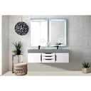 Glossy White / Matte Black / Dusk Grey Glossy - 1 Faucet Hole
