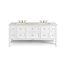Bright White / Eternal Jasmine Pearl - 3 Faucet Holes
