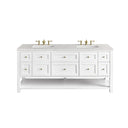 Bright White / Eternal Jasmine Pearl - 3 Faucet Holes