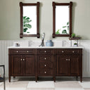 Burnished Mahogany / White Zeus - 1 Faucet Hole