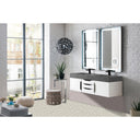 Glossy White / Matte Black / Dusk Grey Glossy - 1 Faucet Hole