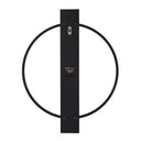 Renwil Romane Indoor Iron Wall Clock - Matte Black
