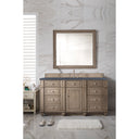 Whitewashed Walnut / Charcoal Soapstone - 3 Faucet Holes