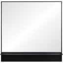 Renwil Otavi 35" Tall Square Wall Mirror - Black