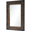 Renwil Madden 42" Tall Rectangle Wall Mirror - Brown