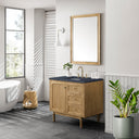 Light Natural Oak / Charcoal Soapstone - 3 Faucet Holes