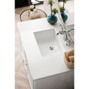 Glossy White / White Zeus - 3 Faucet Holes