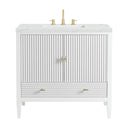 Bright White / Ethereal Noctis - 3 Faucet Holes
