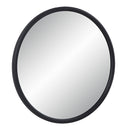 Renwil Namur 36" Tall Round Mirror - Matte Black