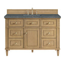 Light Natural Oak / Parisien Bleu - 3 Faucet Holes