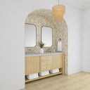 Sunwashed Oak / Lime Delight - 3 Faucet Holes