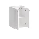 Glossy White / Brushed Nickel