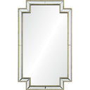 Renwil Raton 40" Tall Rectangle Wall Mirror - Grey