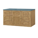 Light Natural Oak / Cala Blue - 3 Faucet Holes