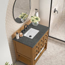 Light Natural Oak / Parisien Bleu - 3 Faucet Holes