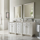 Bright White / Victorian Silver - 3 Faucet Holes