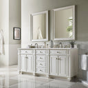 Bright White / Victorian Silver - 3 Faucet Holes