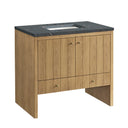Light Natural Oak / Parisien Bleu - 3 Faucet Holes
