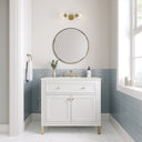 Glossy White / Lime Delight - 3 Faucet Holes