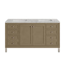 Walnut Whisper / Eternal Jasmine Pearl - 3 Faucet Holes