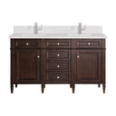 Burnished Mahogany / White Zeus - 1 Faucet Hole