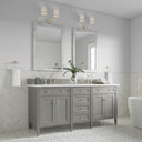 Urban Gray / White Zeus - 3 Faucet Holes