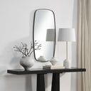 Renwil Nicoya 40" H x 20" W Wall Mirror - Brown