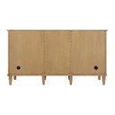 Light Natural Oak / White Zeus - 3 Faucet Holes