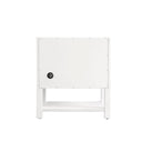 Bright White / No Countertop