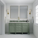 Smokey Celadon / Victorian Silver - 3 Faucet Holes